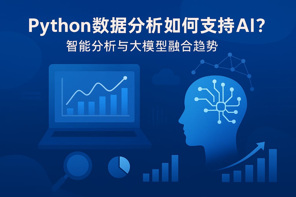 python数据分析如何支持AI？智能分析与大模型融合趋势