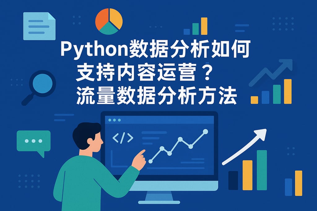 python数据分析如何支持内容运营？流量数据分析方法