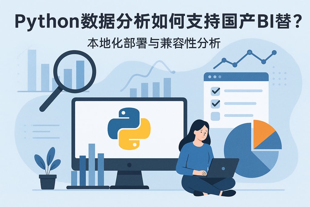 python数据分析如何支持国产BI替代？本地化部署与兼容性分析
