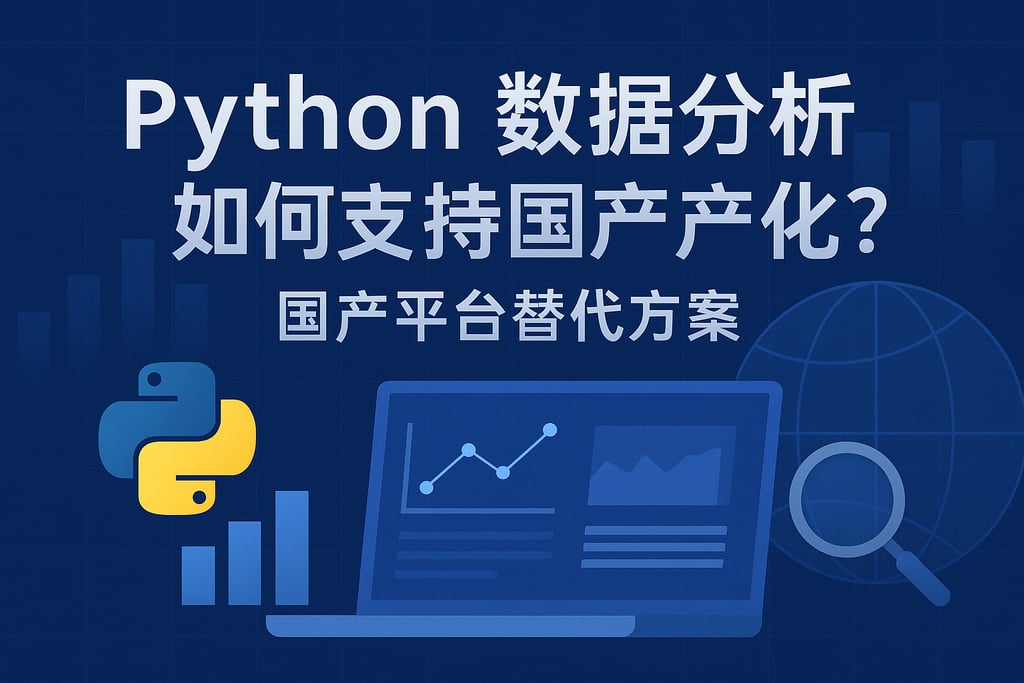 python数据分析如何支持国产化？国产平台替代方案