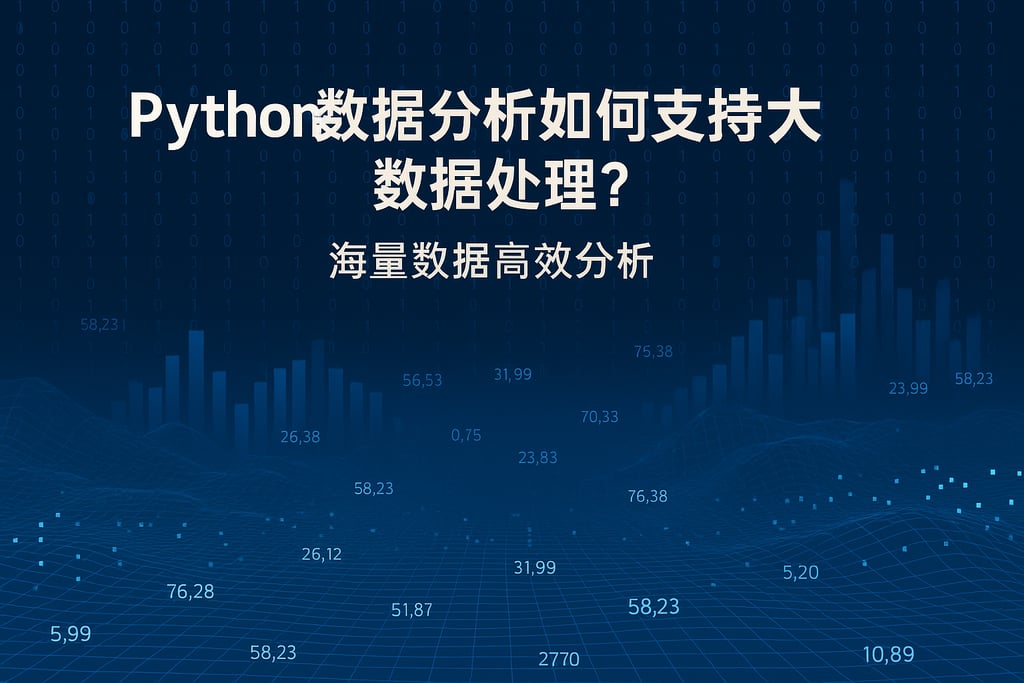 python数据分析如何支持大数据处理？海量数据高效分析