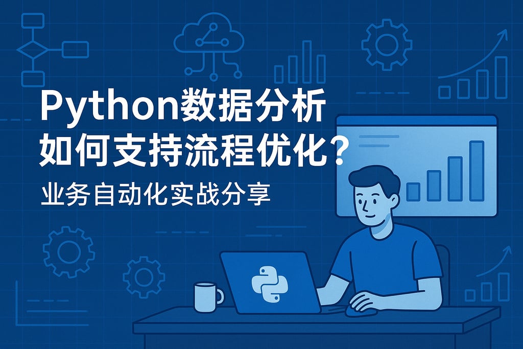 python数据分析如何支持流程优化？业务自动化实战分享