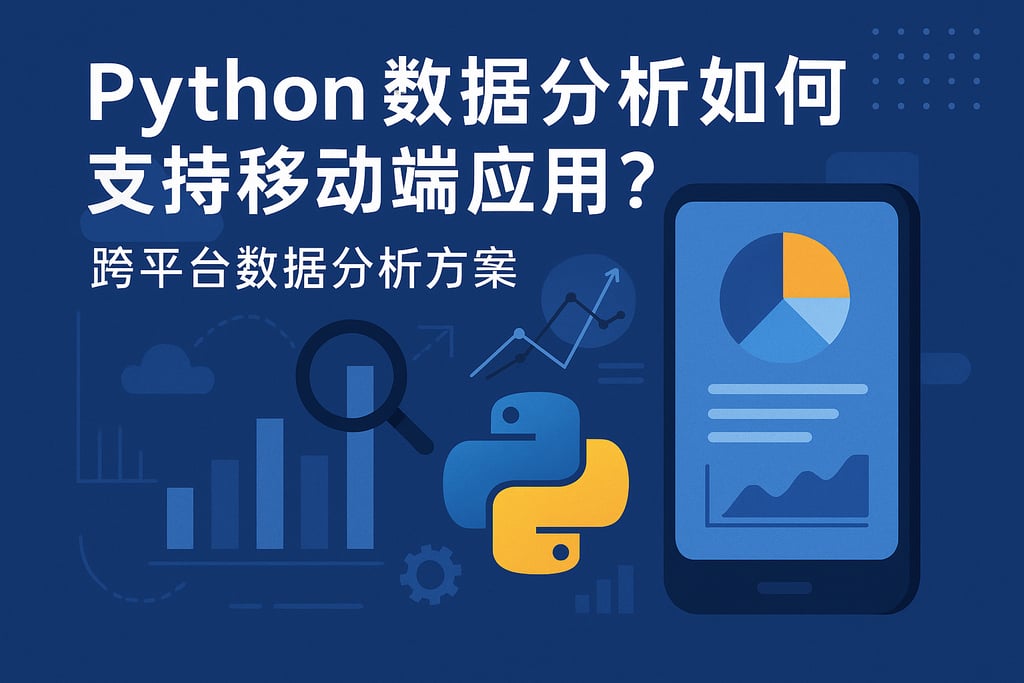 python数据分析如何支持移动端应用？跨平台数据分析方案