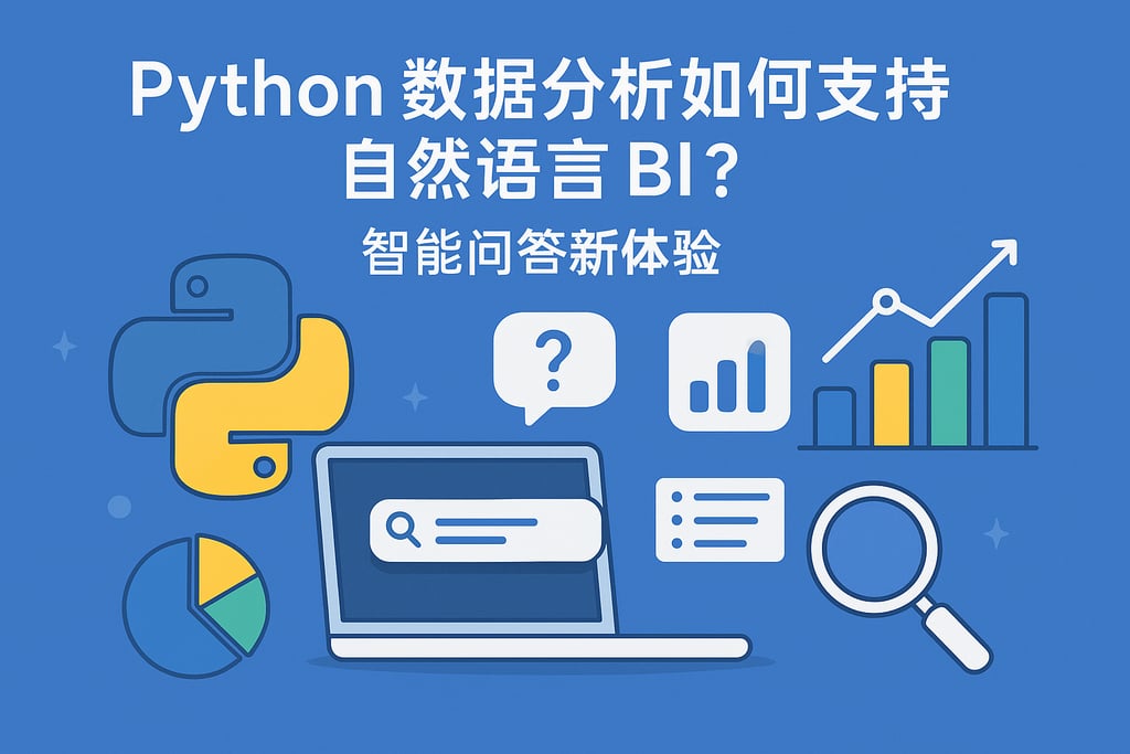 python数据分析如何支持自然语言BI？智能问答新体验