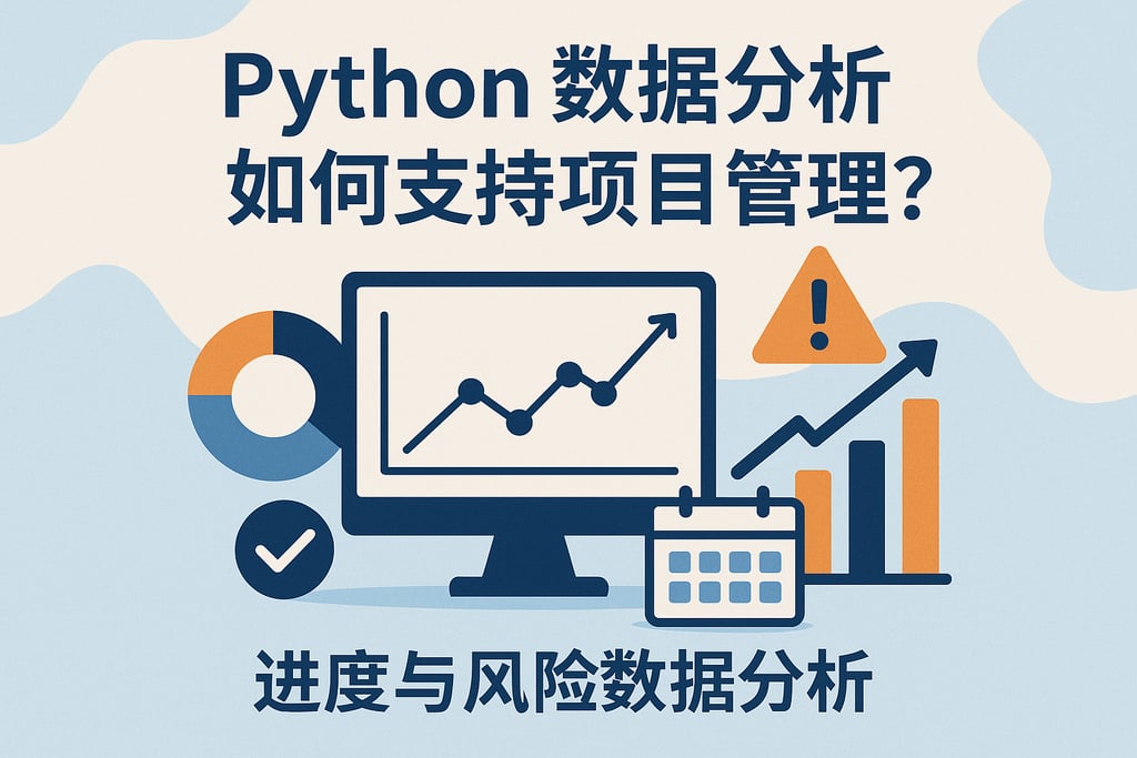 python数据分析如何支持项目管理？进度与风险数据分析