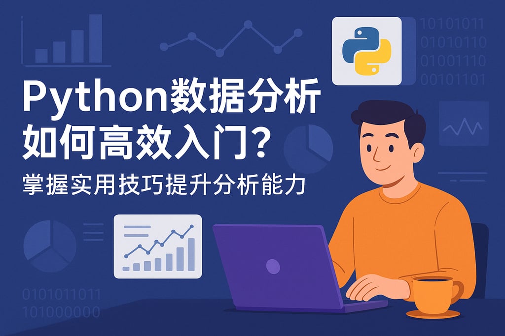 python数据分析如何高效入门？掌握实用技巧提升分析能力