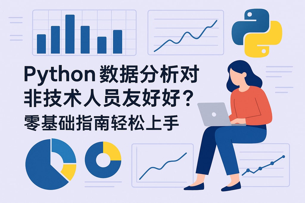 python数据分析对非技术人员友好吗？零基础指南轻松上手