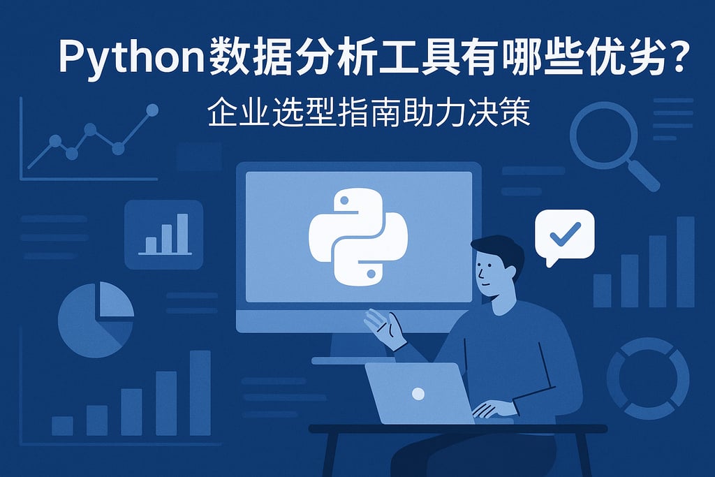 python数据分析工具有哪些优劣？企业选型指南助力决策
