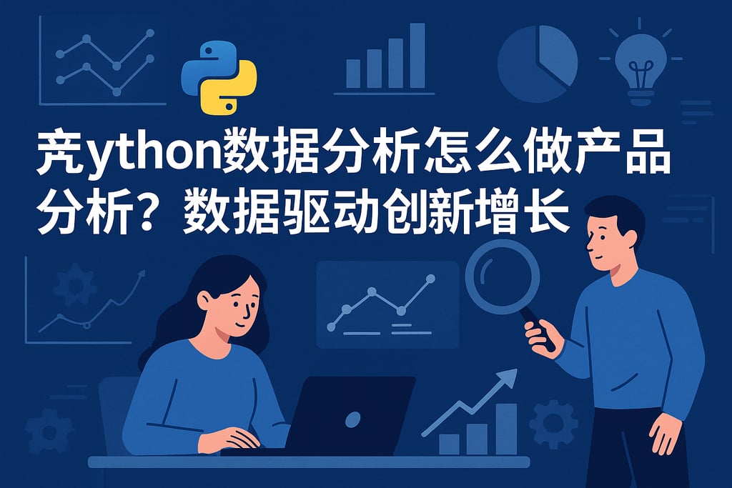 python数据分析怎么做产品分析？数据驱动创新增长