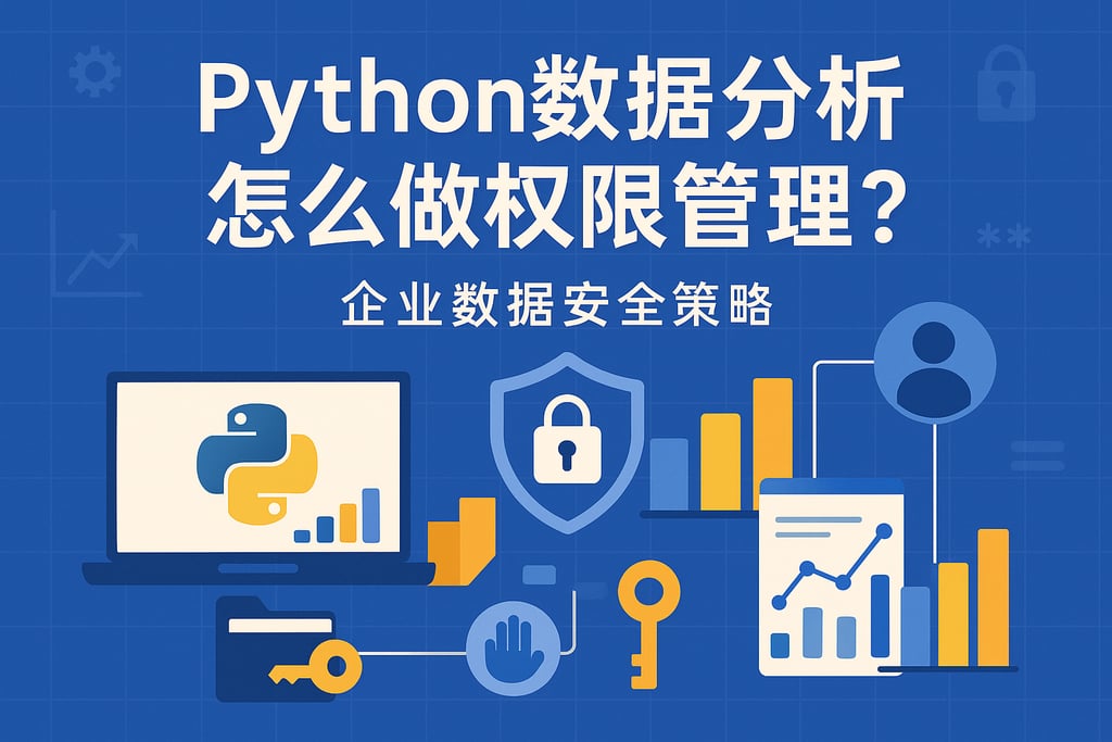 python数据分析怎么做权限管理？企业数据安全策略