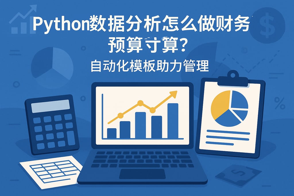 python数据分析怎么做财务预算？自动化模板助力管理