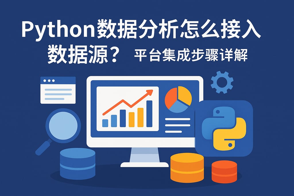 python数据分析怎么接入数据源？平台集成步骤详解