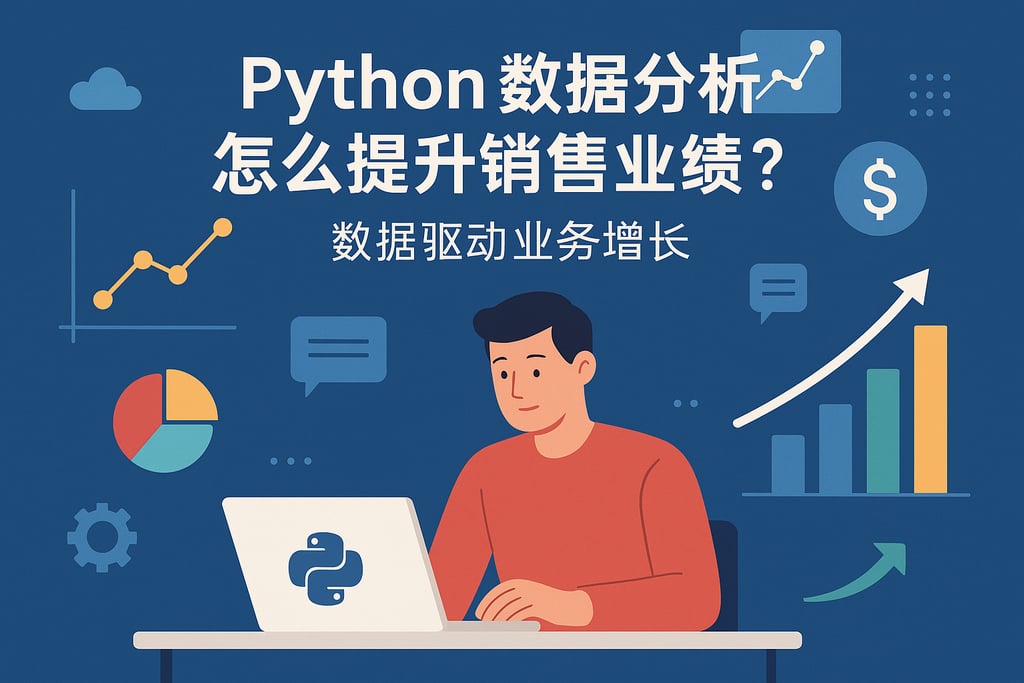 python数据分析怎么提升销售业绩？数据驱动业务增长