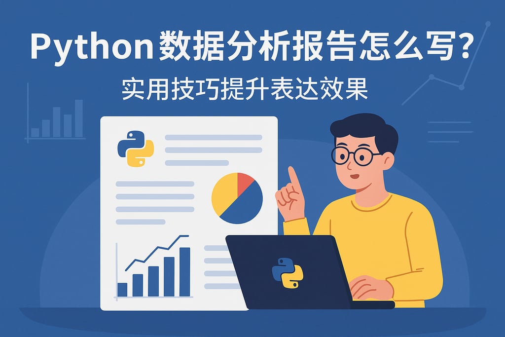 python数据分析报告怎么写？实用技巧提升表达效果