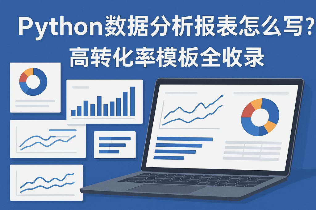 python数据分析报表怎么写？高转化率模板全收录