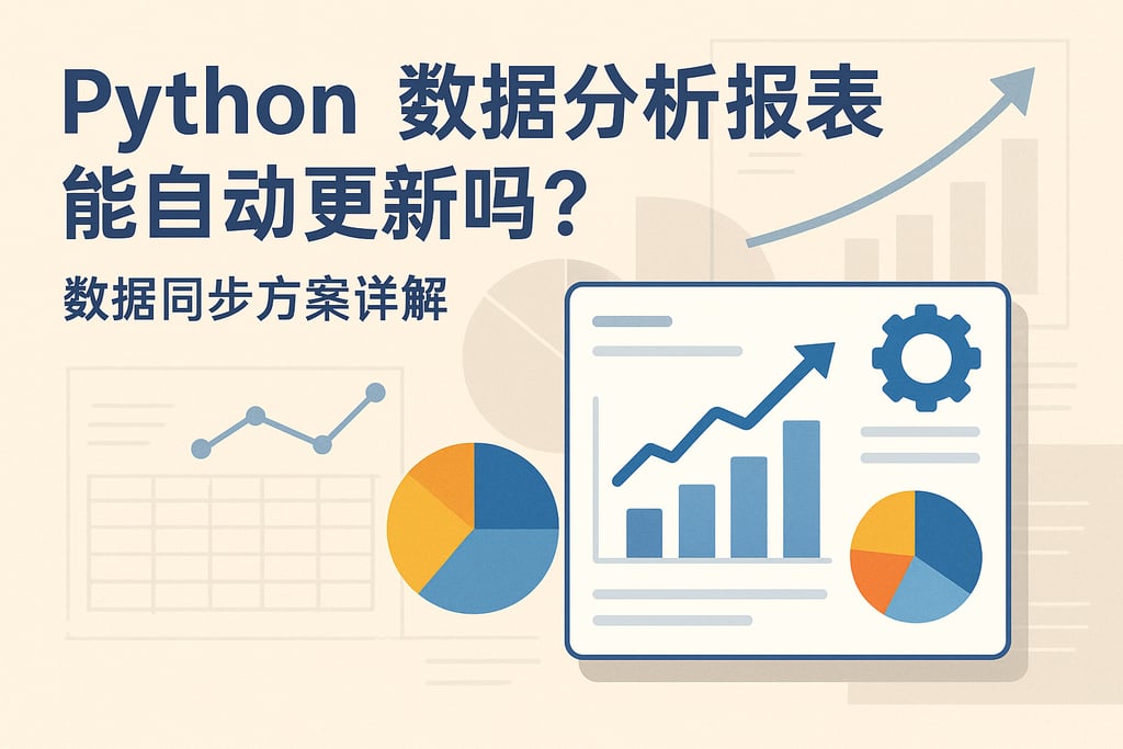 python数据分析报表能自动更新吗？数据同步方案详解