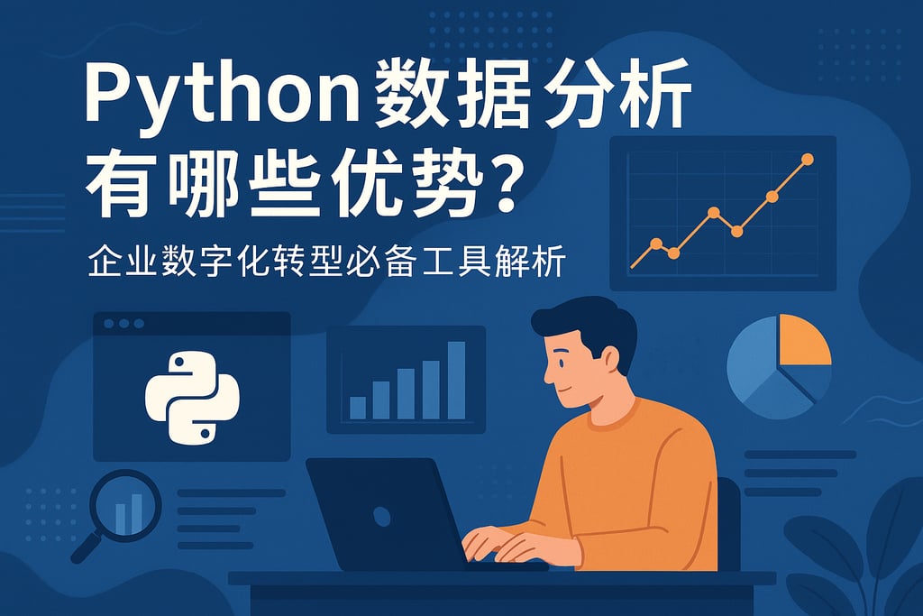 python数据分析有哪些优势？企业数字化转型必备工具解析