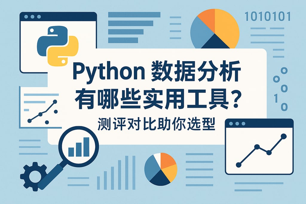 python数据分析有哪些实用工具？测评对比助你选型
