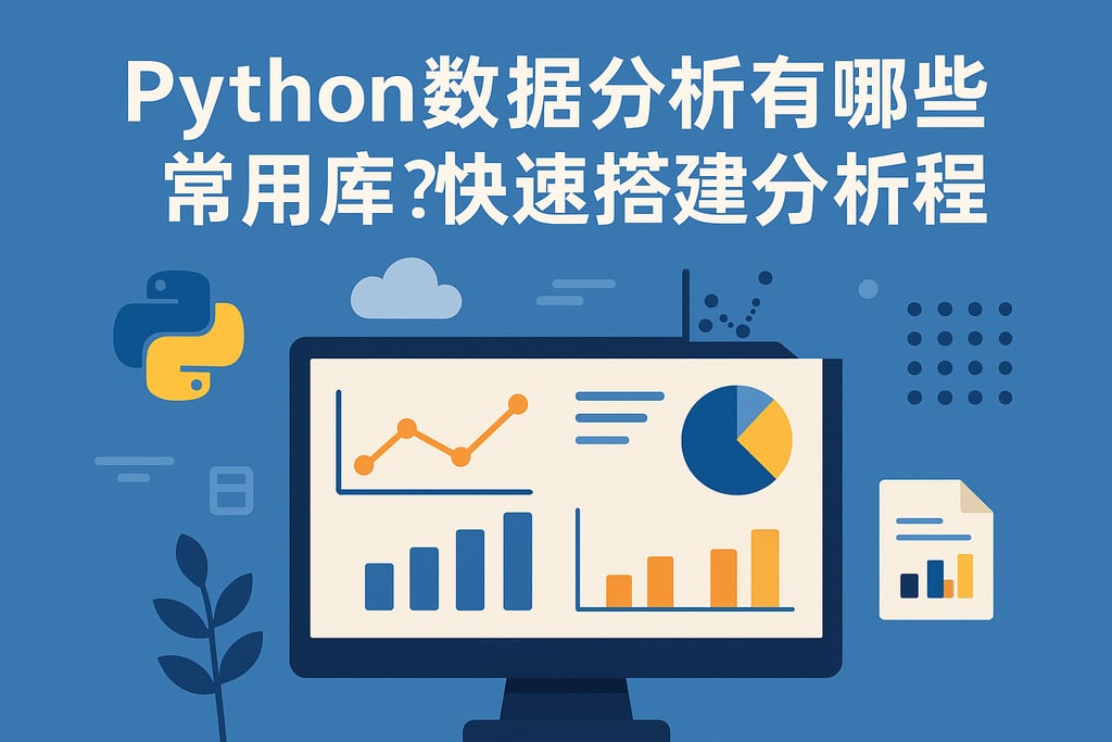 python数据分析有哪些常用库？快速搭建分析流程