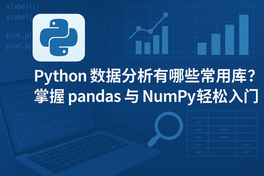 python数据分析有哪些常用库？掌握pandas与numpy轻松入门