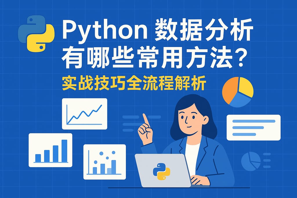 python数据分析有哪些常用方法？实战技巧全流程解析