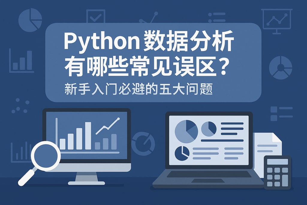 python数据分析有哪些常见误区？新手入门必避的五大问题