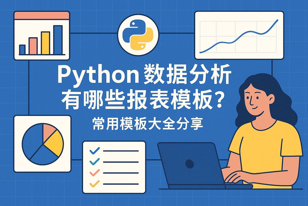 python数据分析有哪些报表模板？常用模板大全分享