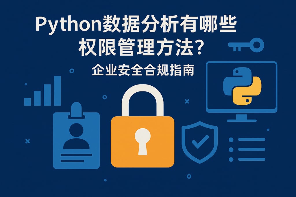 python数据分析有哪些权限管理方法？企业安全合规指南