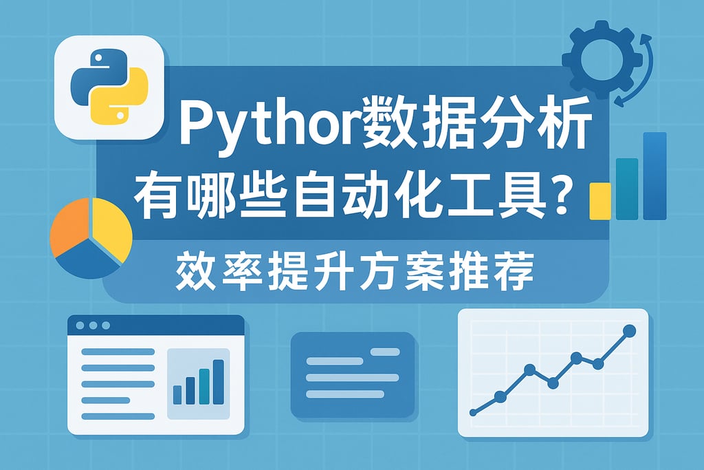 python数据分析有哪些自动化工具？效率提升方案推荐