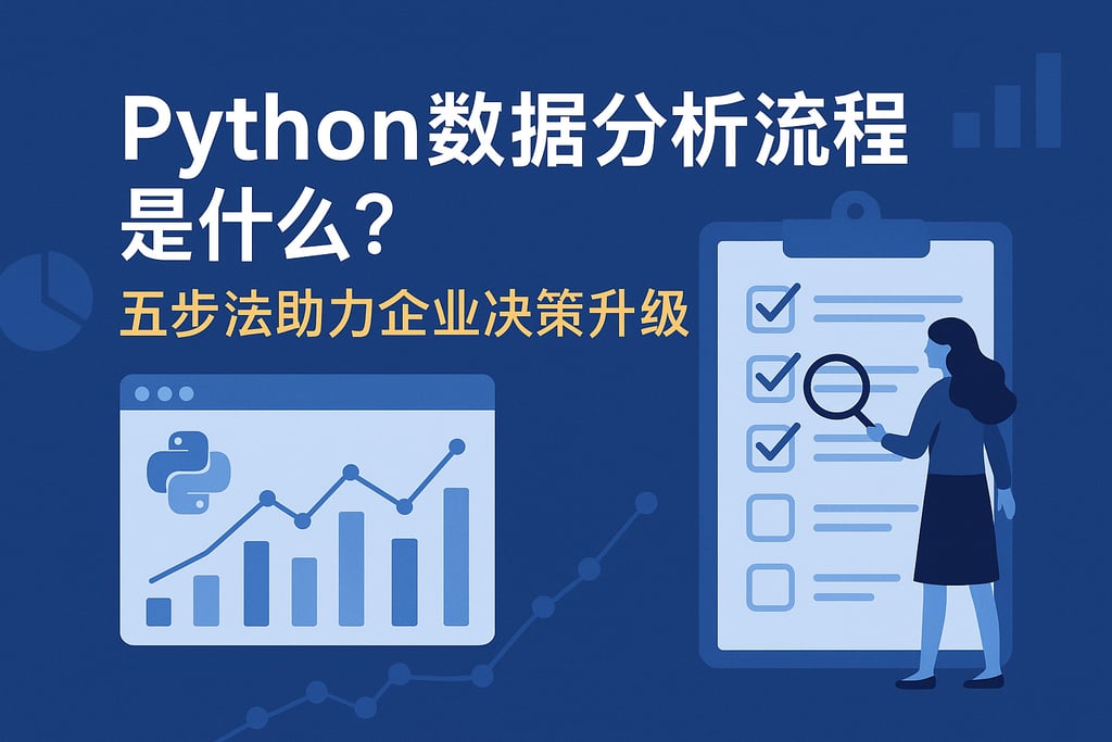 python数据分析流程是什么？五步法助力企业决策升级