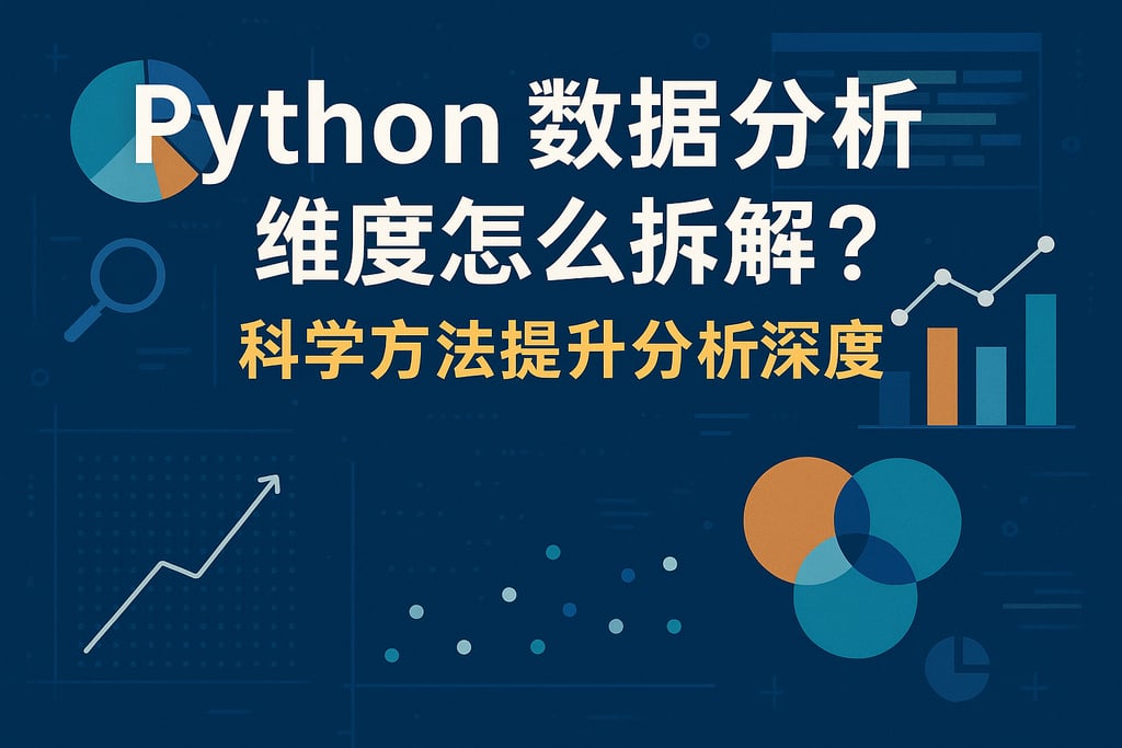 python数据分析维度怎么拆解？科学方法提升分析深度