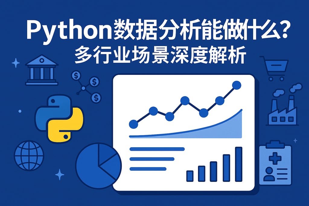 python数据分析能做什么？多行业场景深度解析