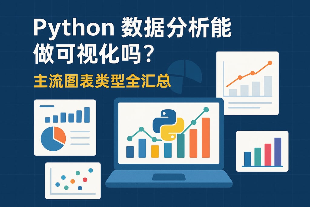 python数据分析能做可视化吗？主流图表类型全汇总
