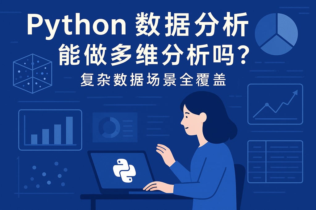 python数据分析能做多维分析吗？复杂数据场景全覆盖