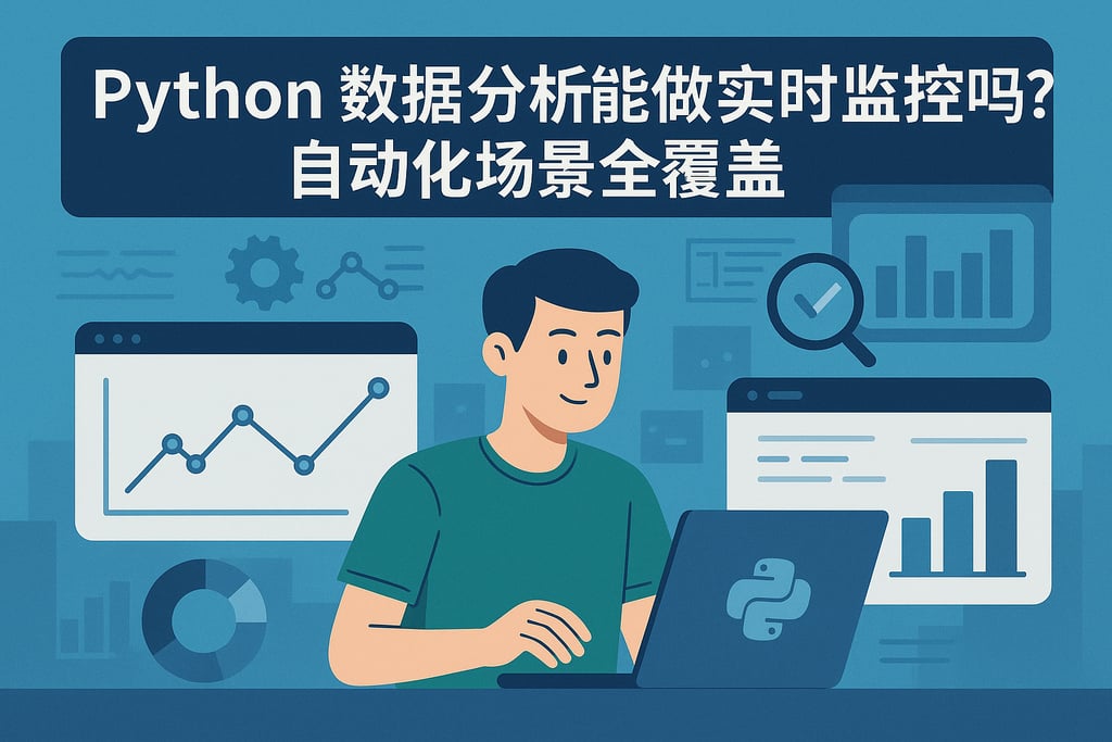 python数据分析能做实时监控吗？自动化场景全覆盖