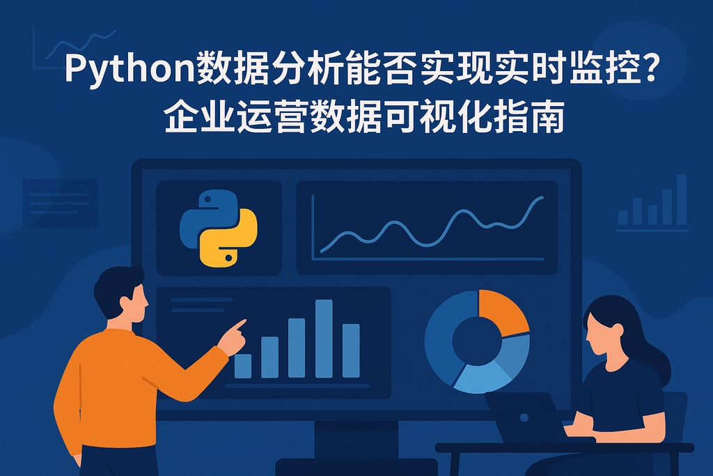 python数据分析能否实现实时监控？企业运营数据可视化指南