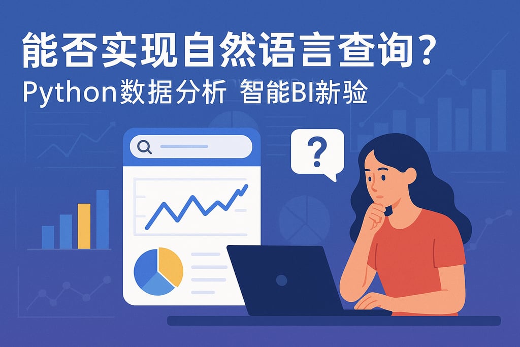 python数据分析能否实现自然语言查询？智能BI新体验