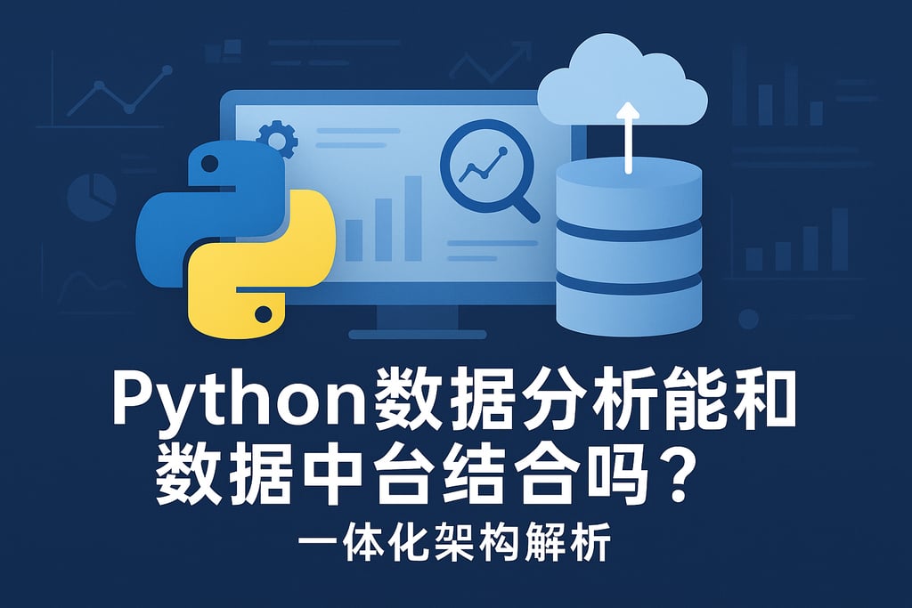 python数据分析能和数据中台结合吗？一体化架构解析