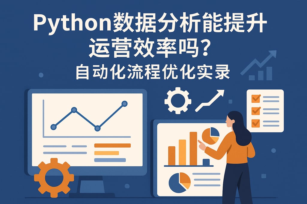 python数据分析能提升运营效率吗？自动化流程优化实录