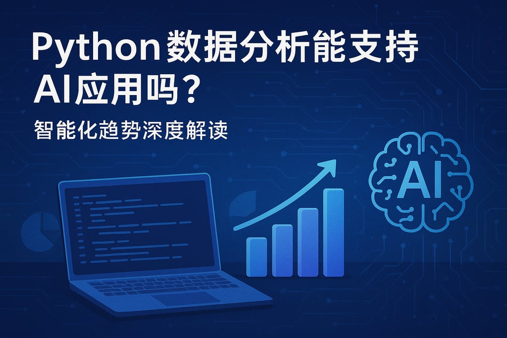 python数据分析能支持AI应用吗？智能化趋势深度解读