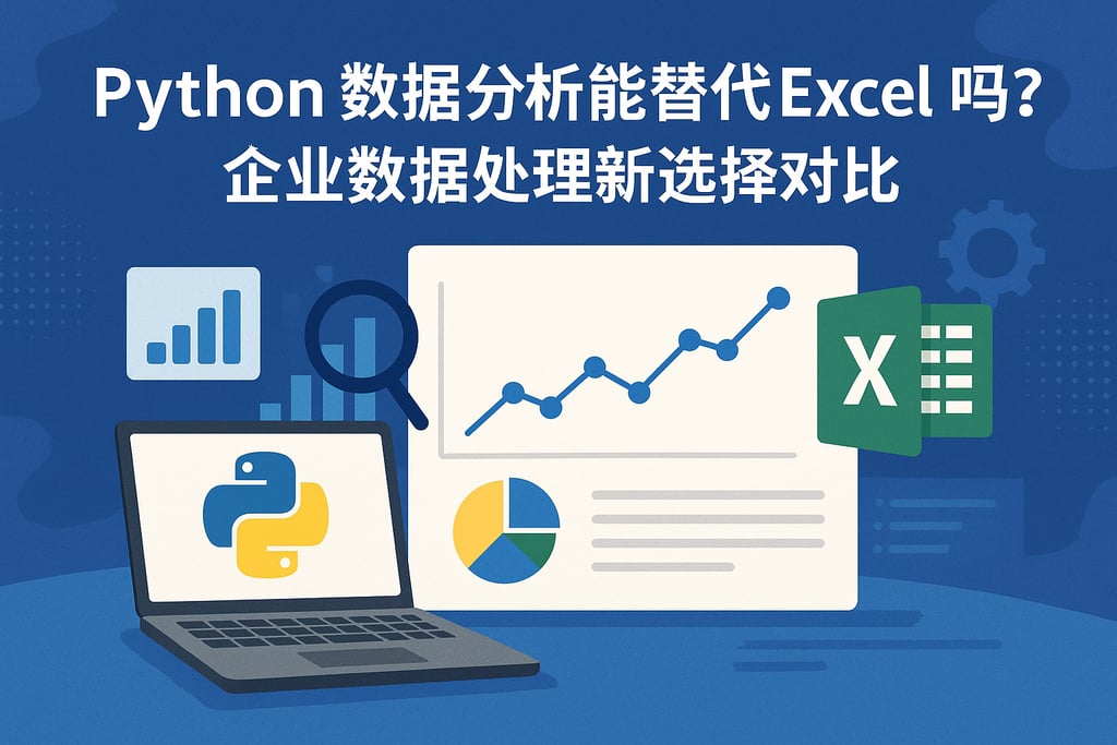 python数据分析能替代Excel吗？企业数据处理新选择对比