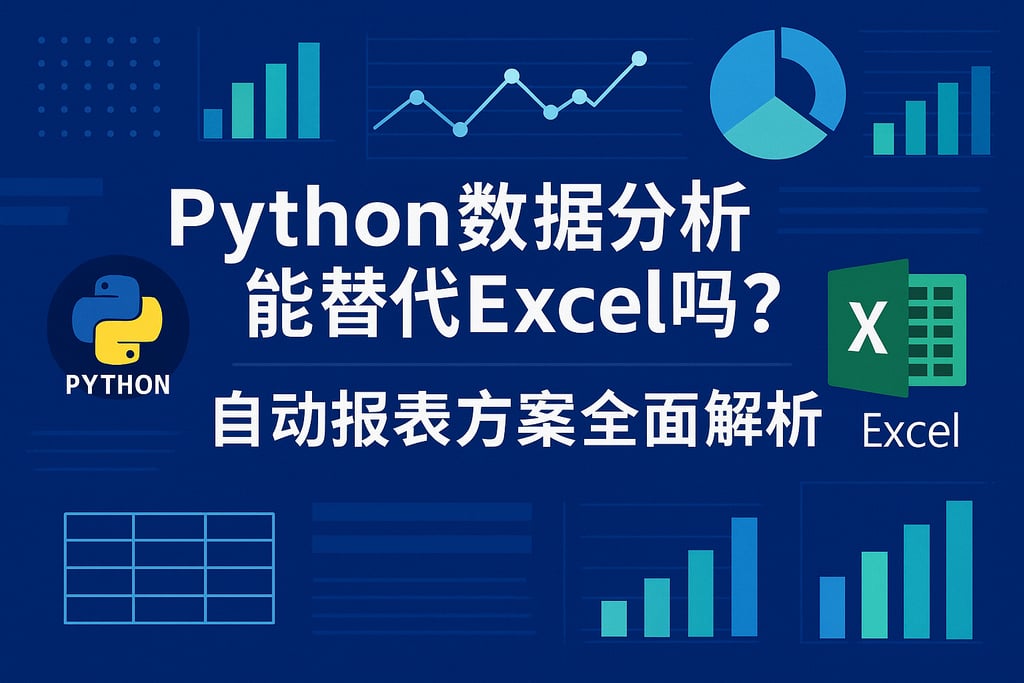 python数据分析能替代Excel吗？自动报表方案全面解析