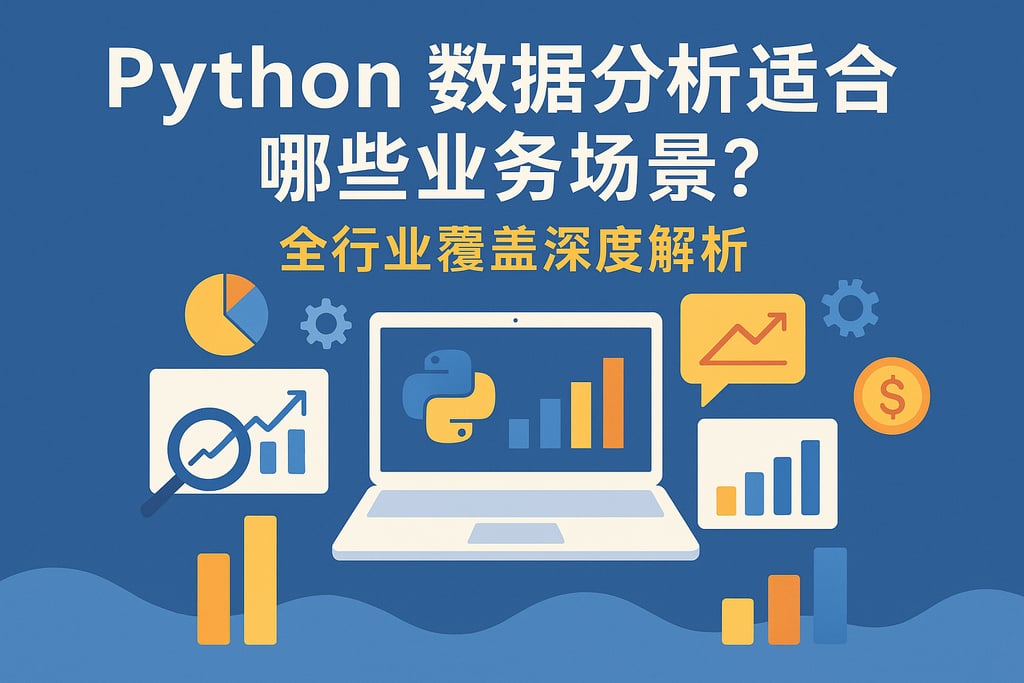 python数据分析适合哪些业务场景？全行业覆盖深度解析