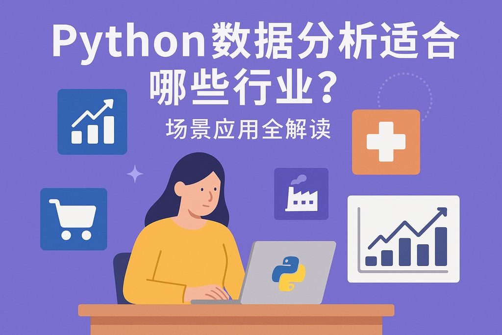 python数据分析适合哪些行业？场景应用全解读