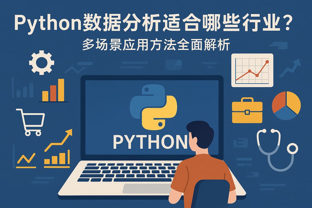 python数据分析适合哪些行业？多场景应用方法全面解析