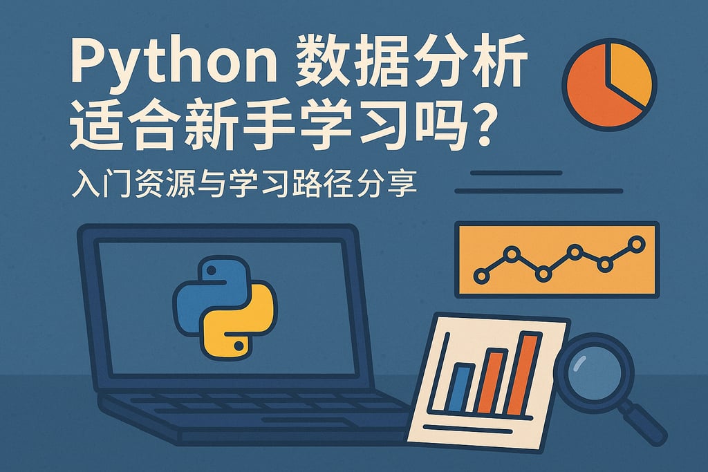 python数据分析适合新手学习吗？入门资源与学习路径分享