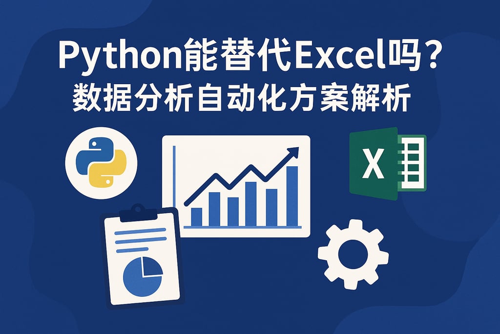 python能替代Excel吗？数据分析自动化方案解析