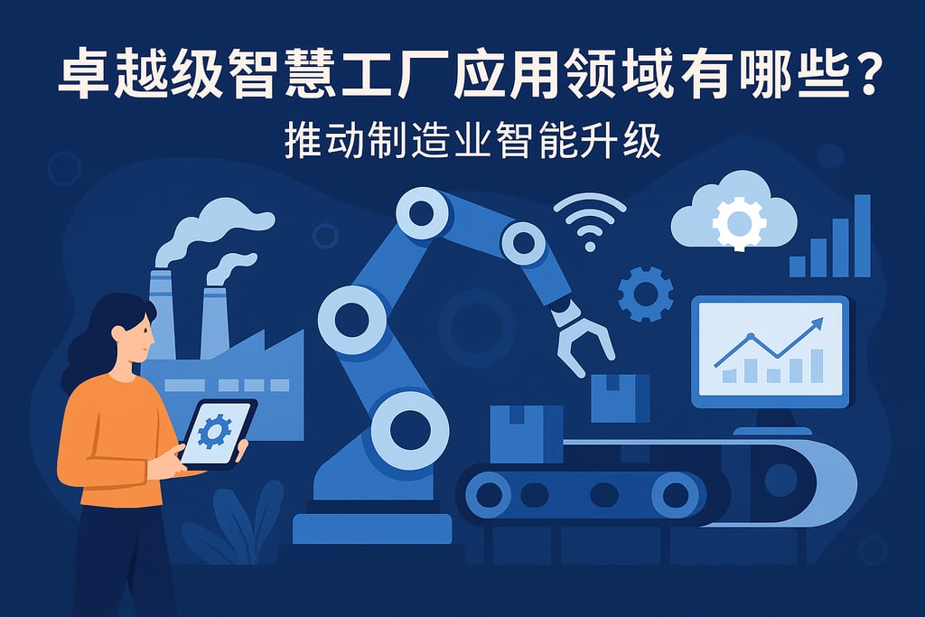 卓越级智慧工厂应用领域有哪些？推动制造业智能升级
