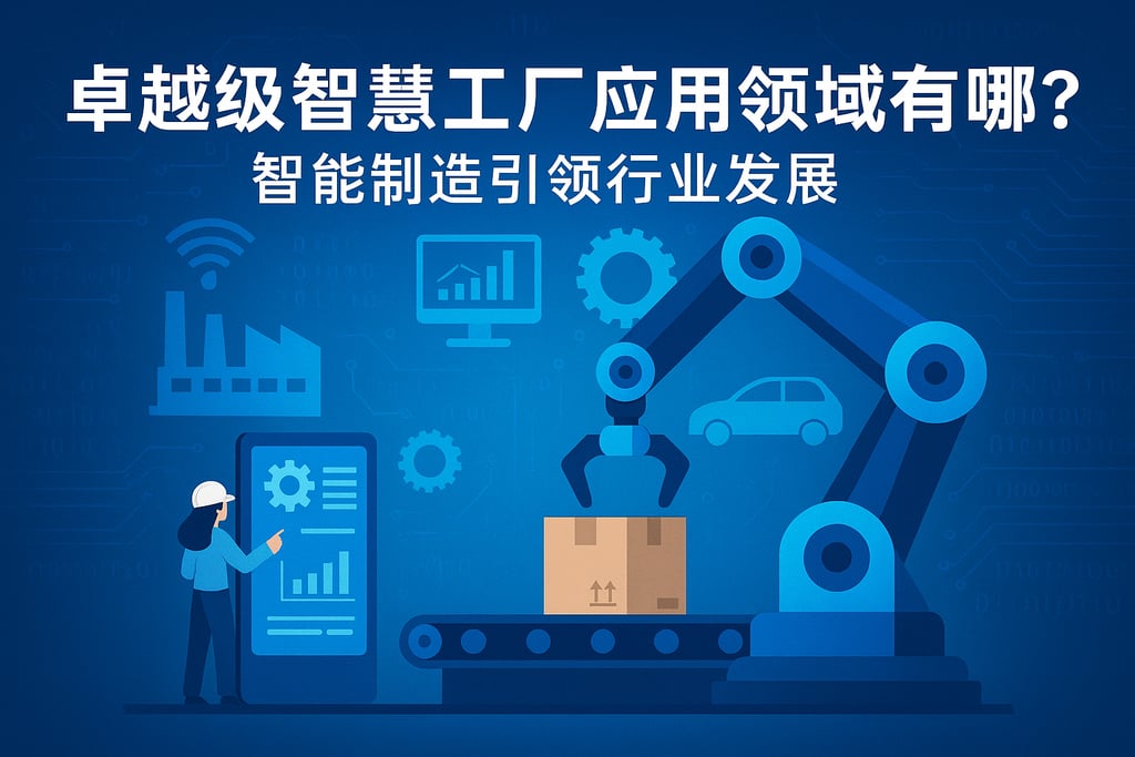 卓越级智慧工厂应用领域有哪些？智能制造引领行业发展