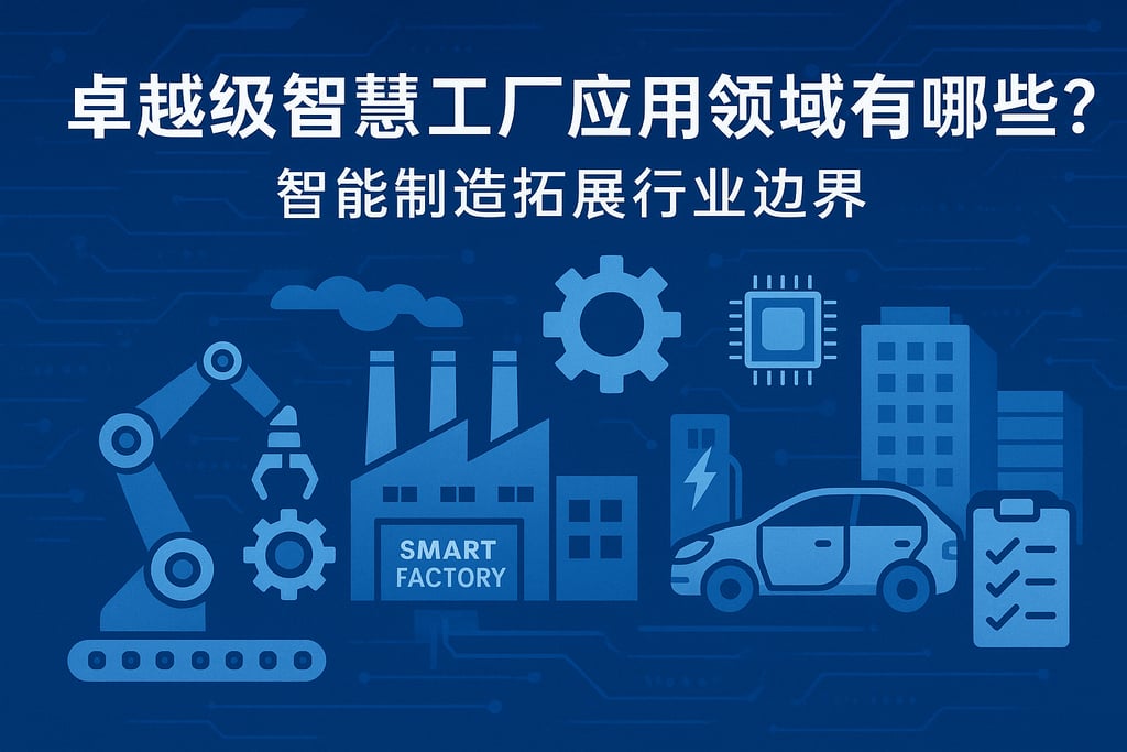 卓越级智慧工厂应用领域有哪些？智能制造拓展行业边界